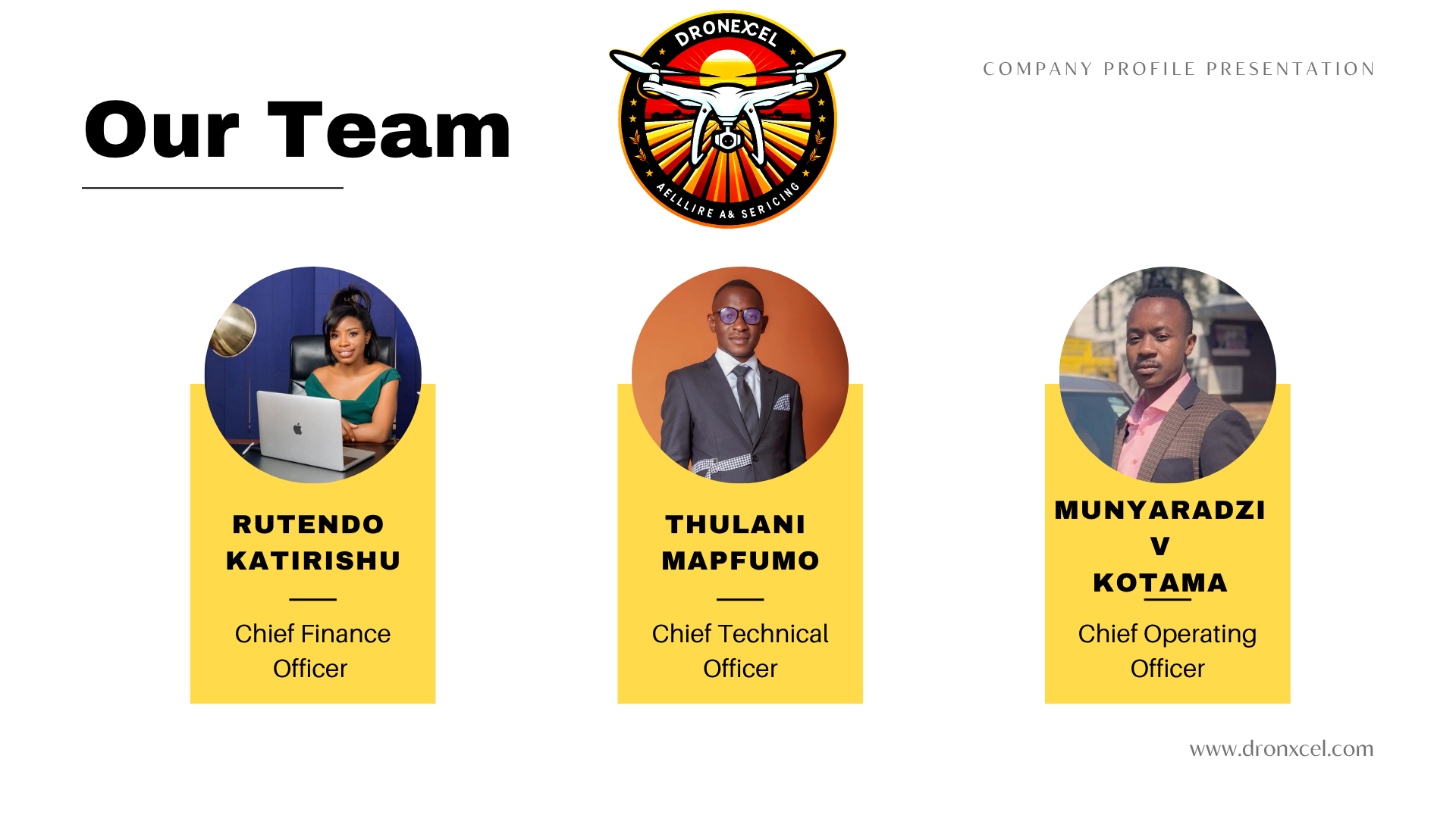 DronXcel company profile slide 13