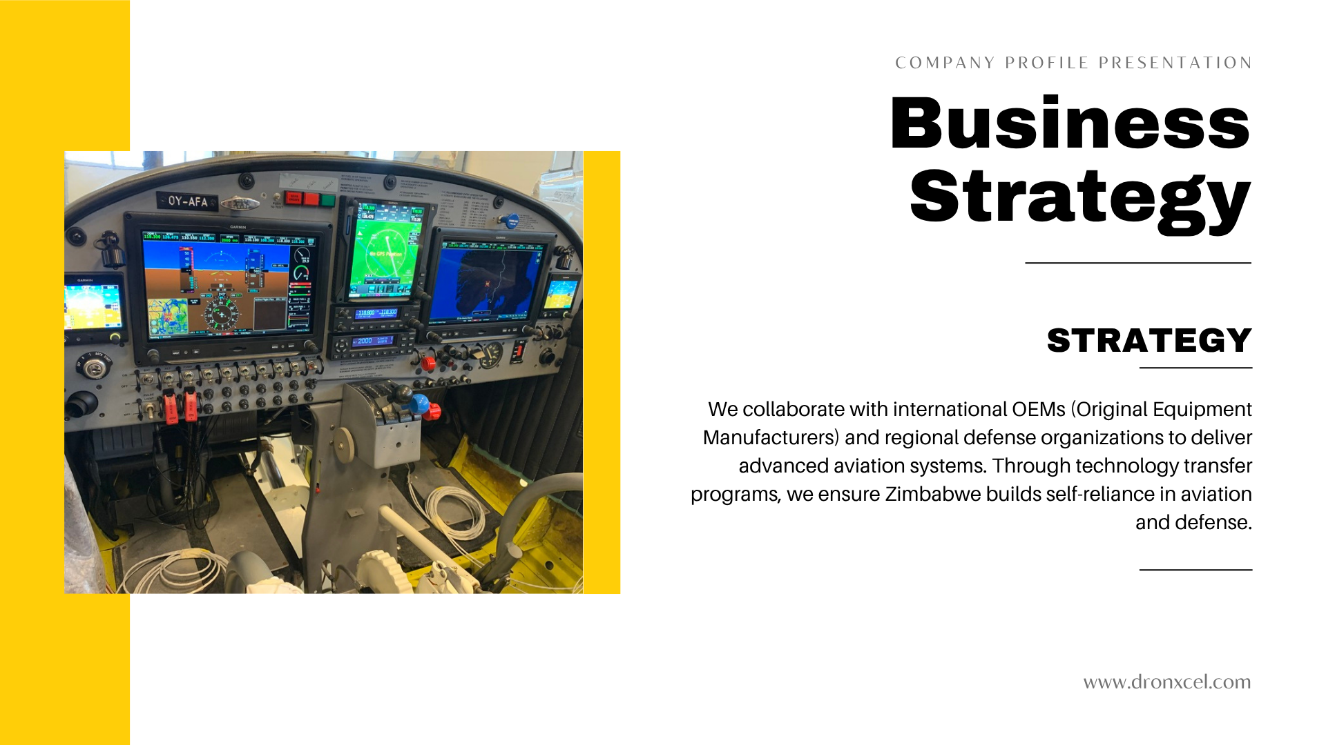 DronXcel company profile slide 15