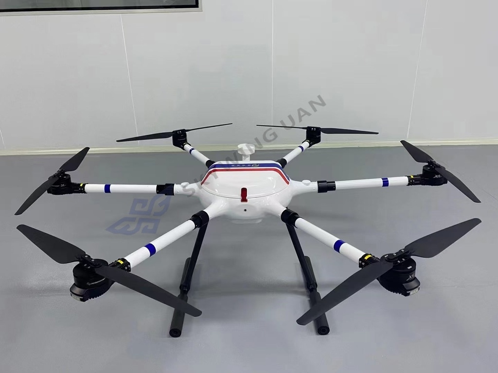 Carbon fiber unibody molding multi-rotor drone frame HX330 - official image 4