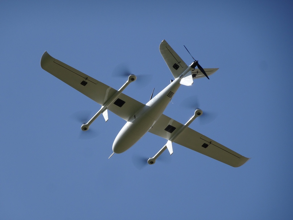 Large payload vtol fixed wing UAV YF35E - official image 1