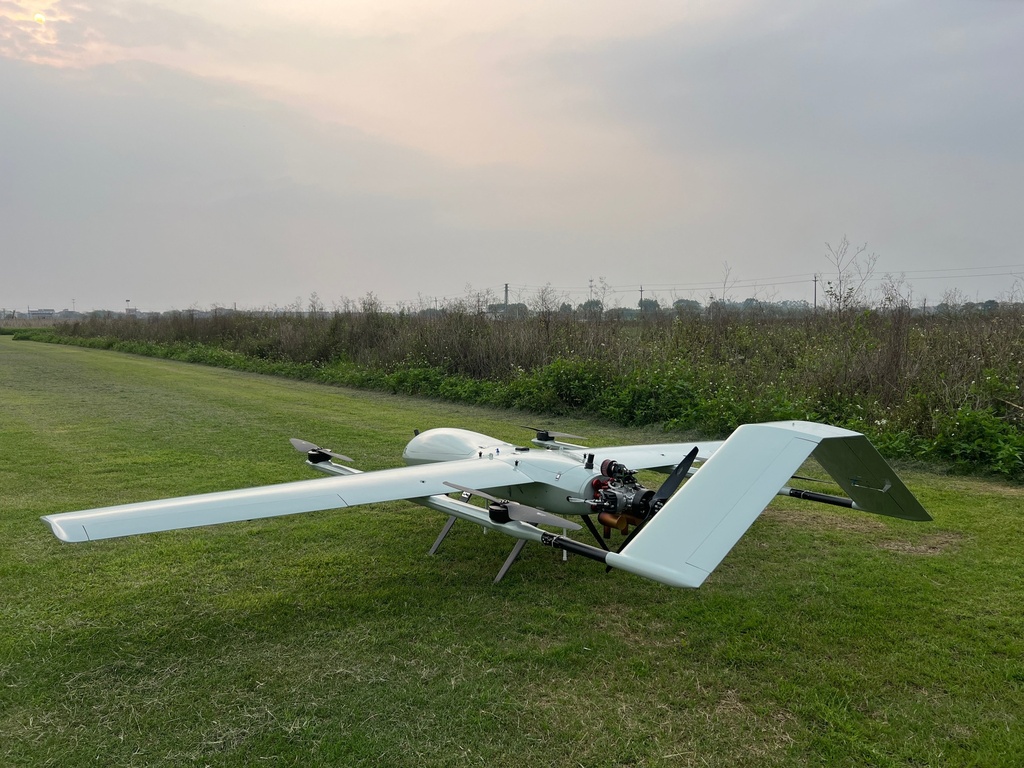 Long range gasoline power fixed wing drone VF50P - official image 1