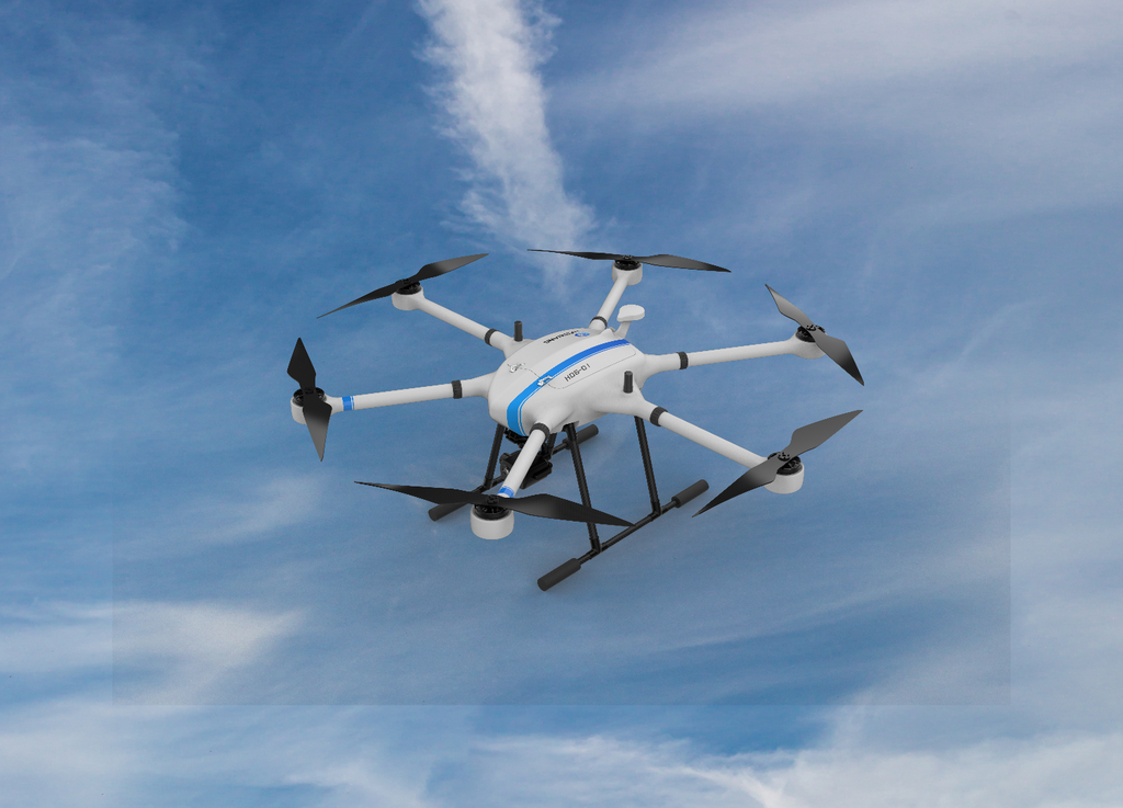 Payload 10kg  multi-rotor hexapod UAV delivery drone frame H601